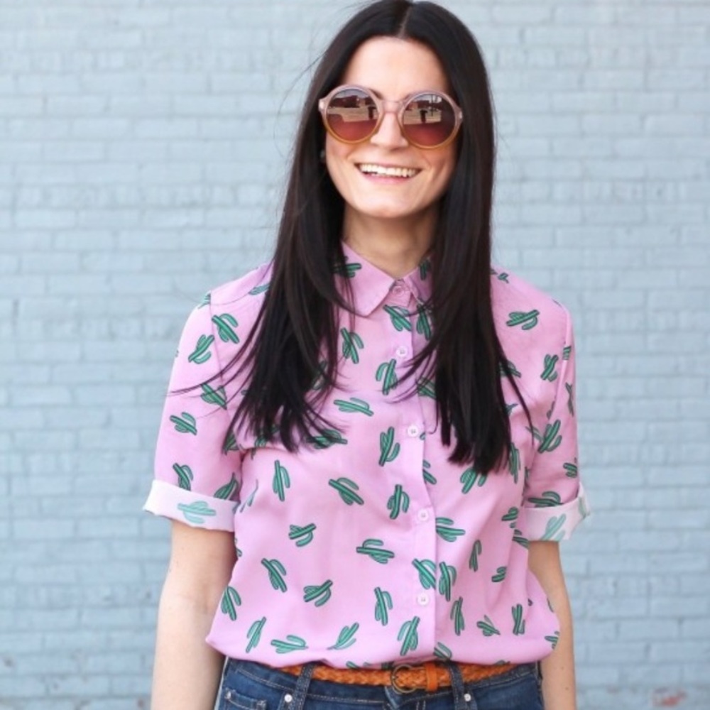 Cactus Button Up - image 1